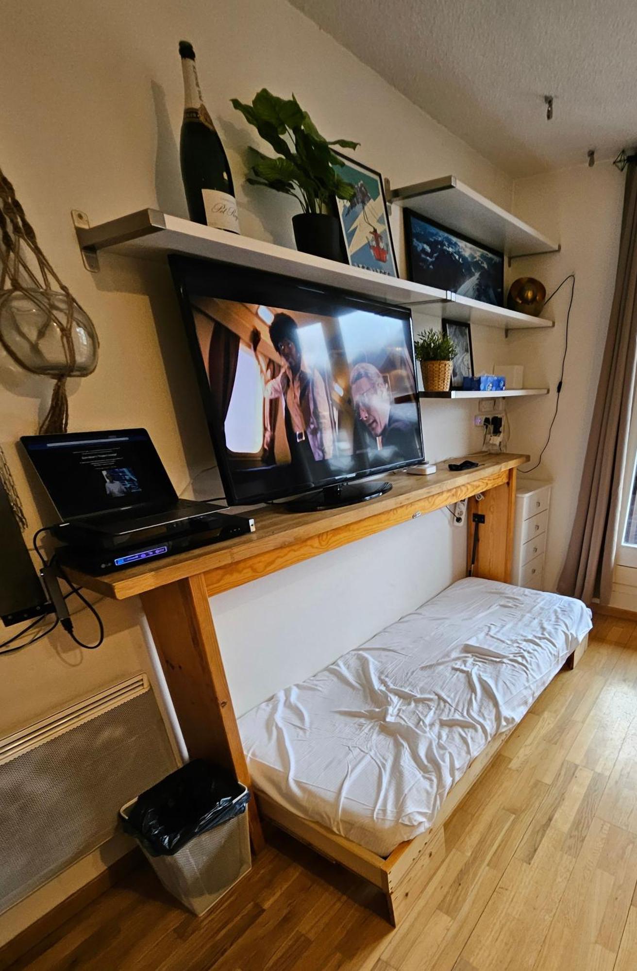 Cozy Chamonix Ski Studio With Mountain Views Exteriér fotografie