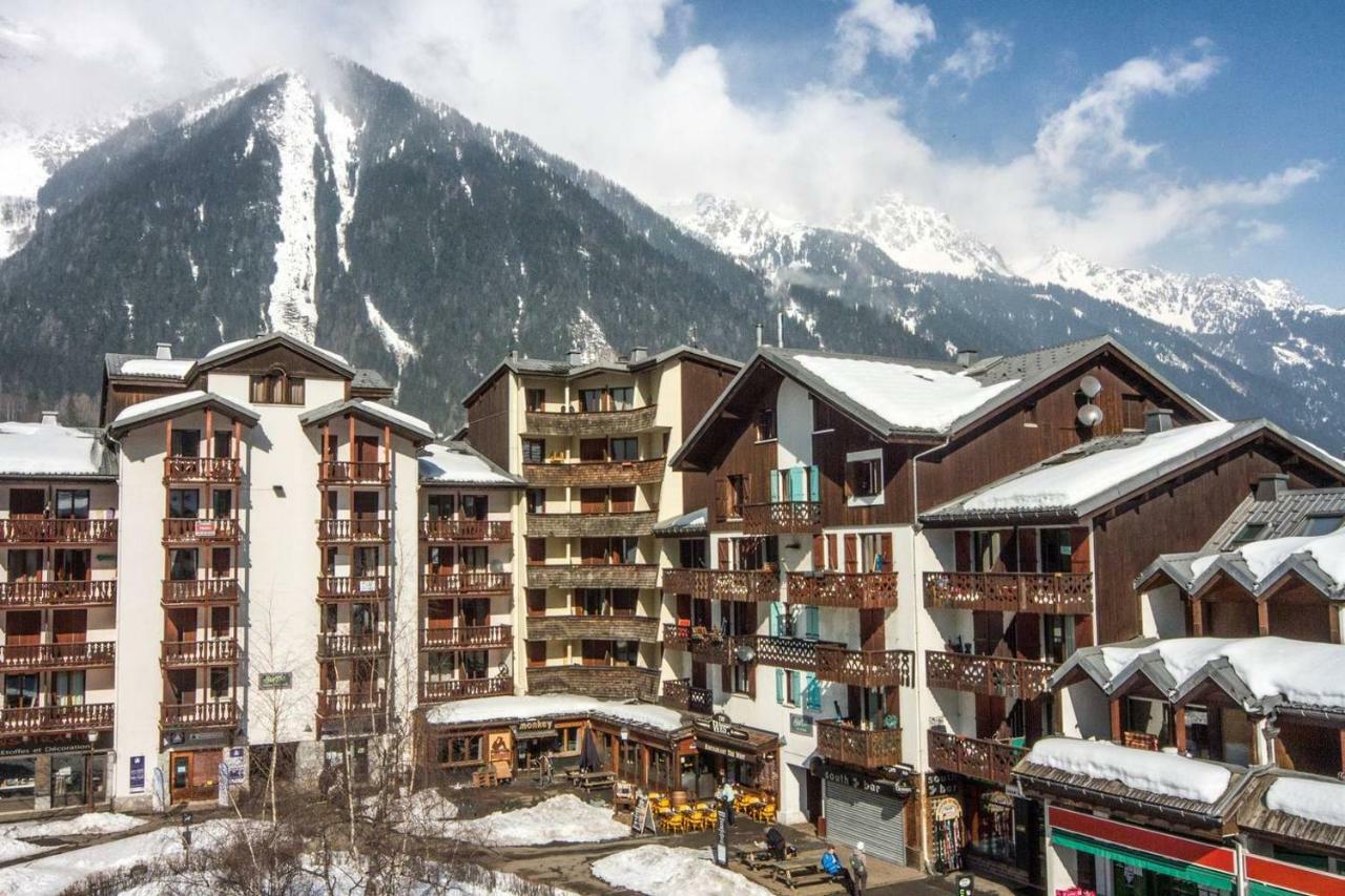 Cozy Chamonix Ski Studio With Mountain Views Exteriér fotografie