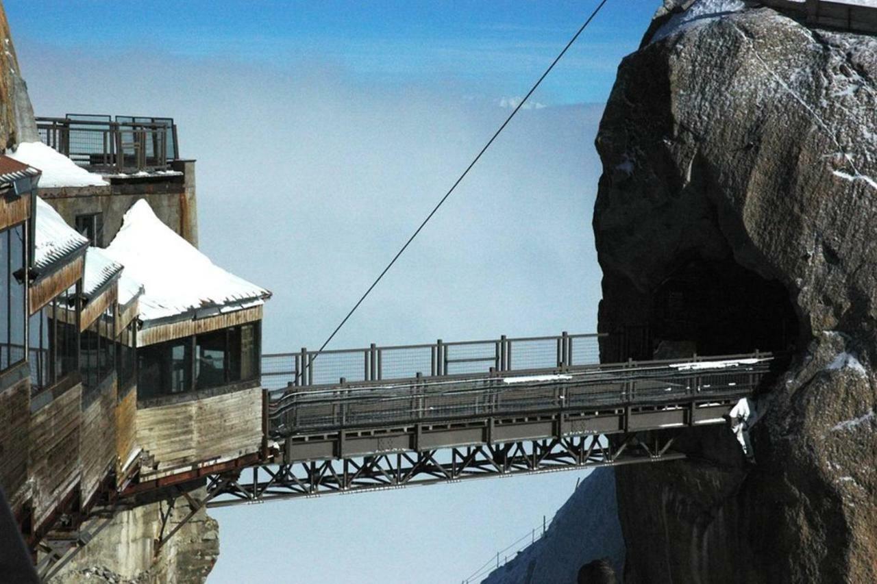 Cozy Chamonix Ski Studio With Mountain Views Exteriér fotografie